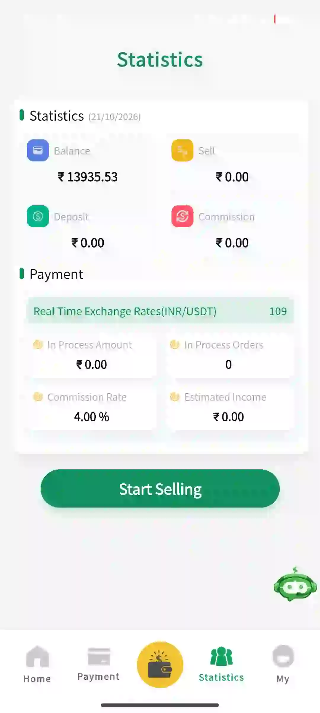 WynnPay withdrawal and payment history screen